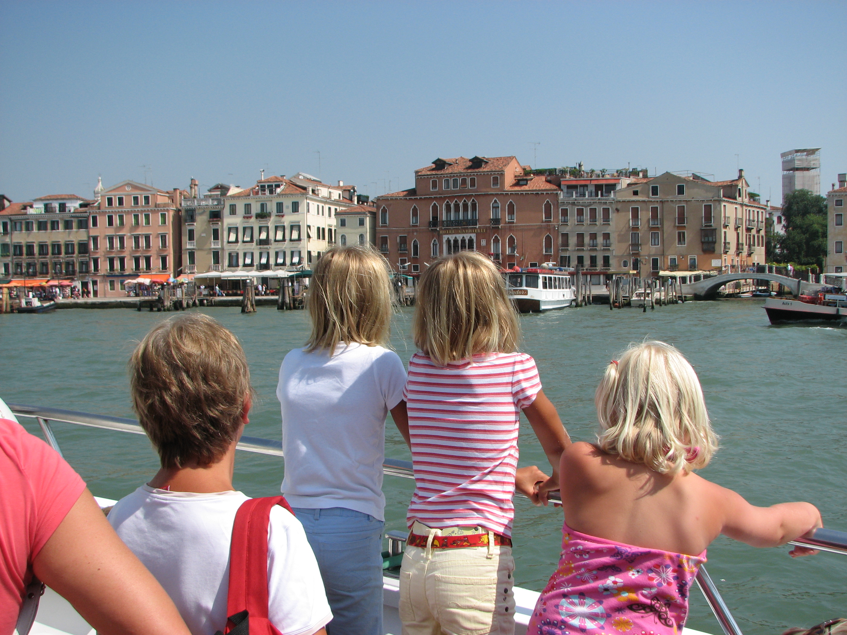 approaching Venice in 2010, Italy