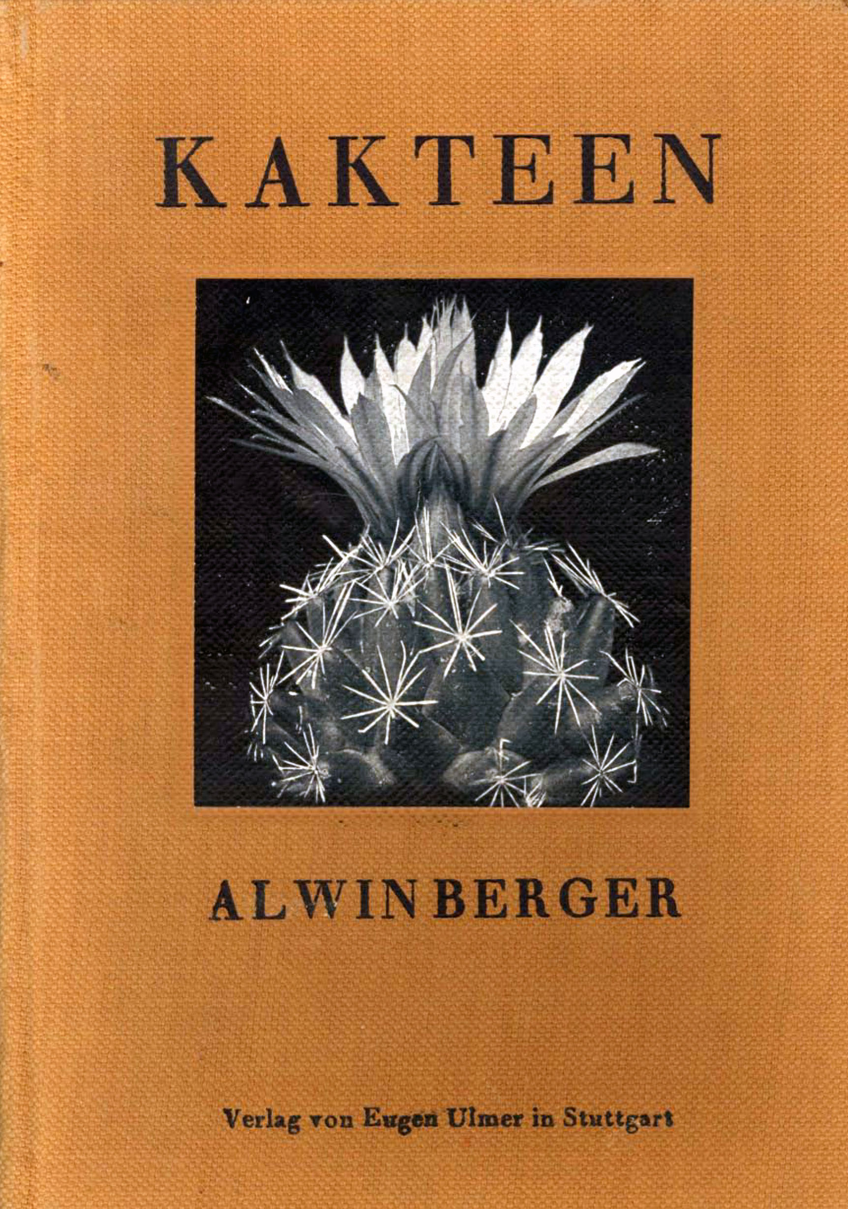 Alwin Berger Kakteen Cover