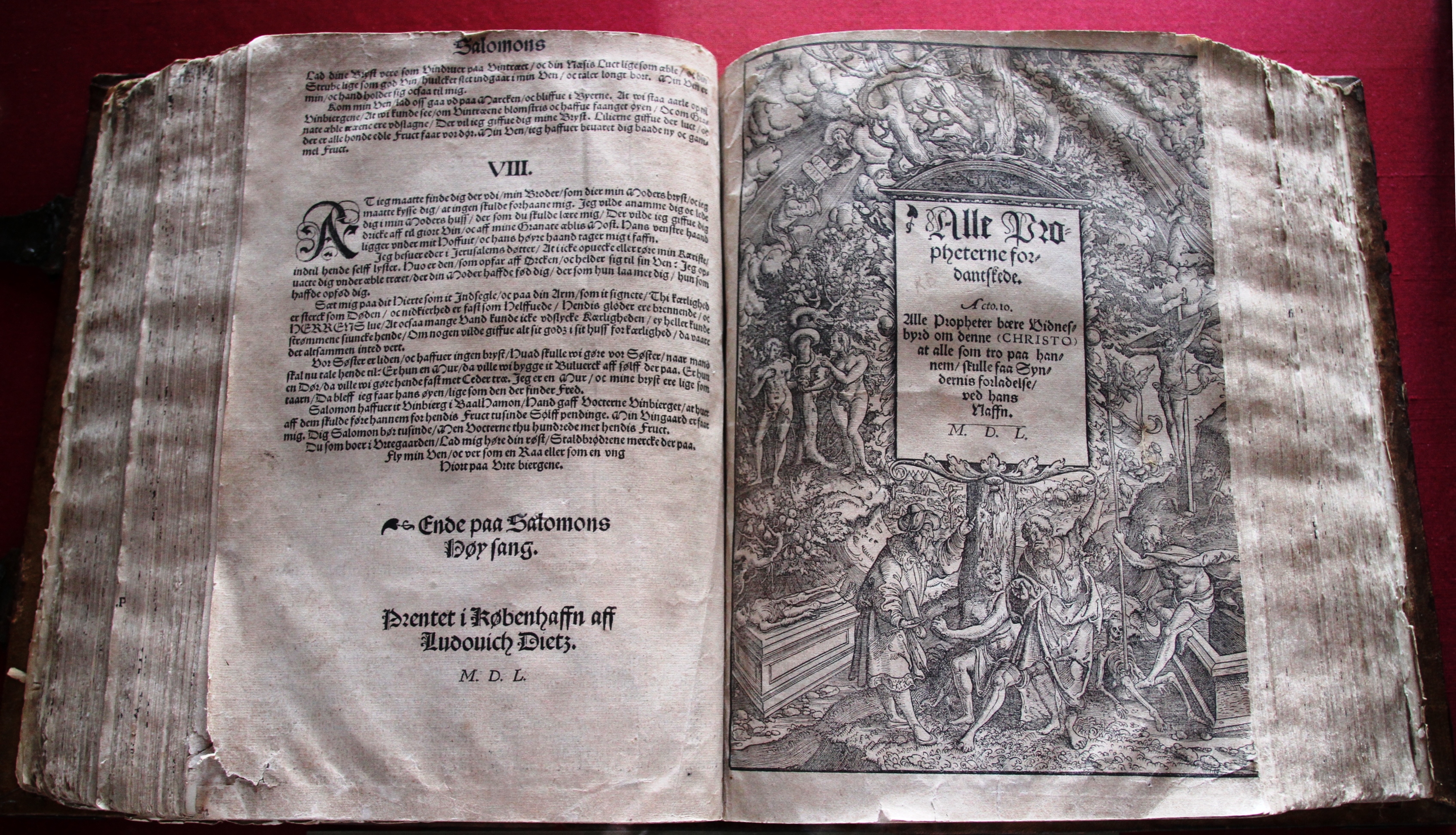 Bible of Christian III 1550 in danish IMG 5816 belonged to Peder Skram