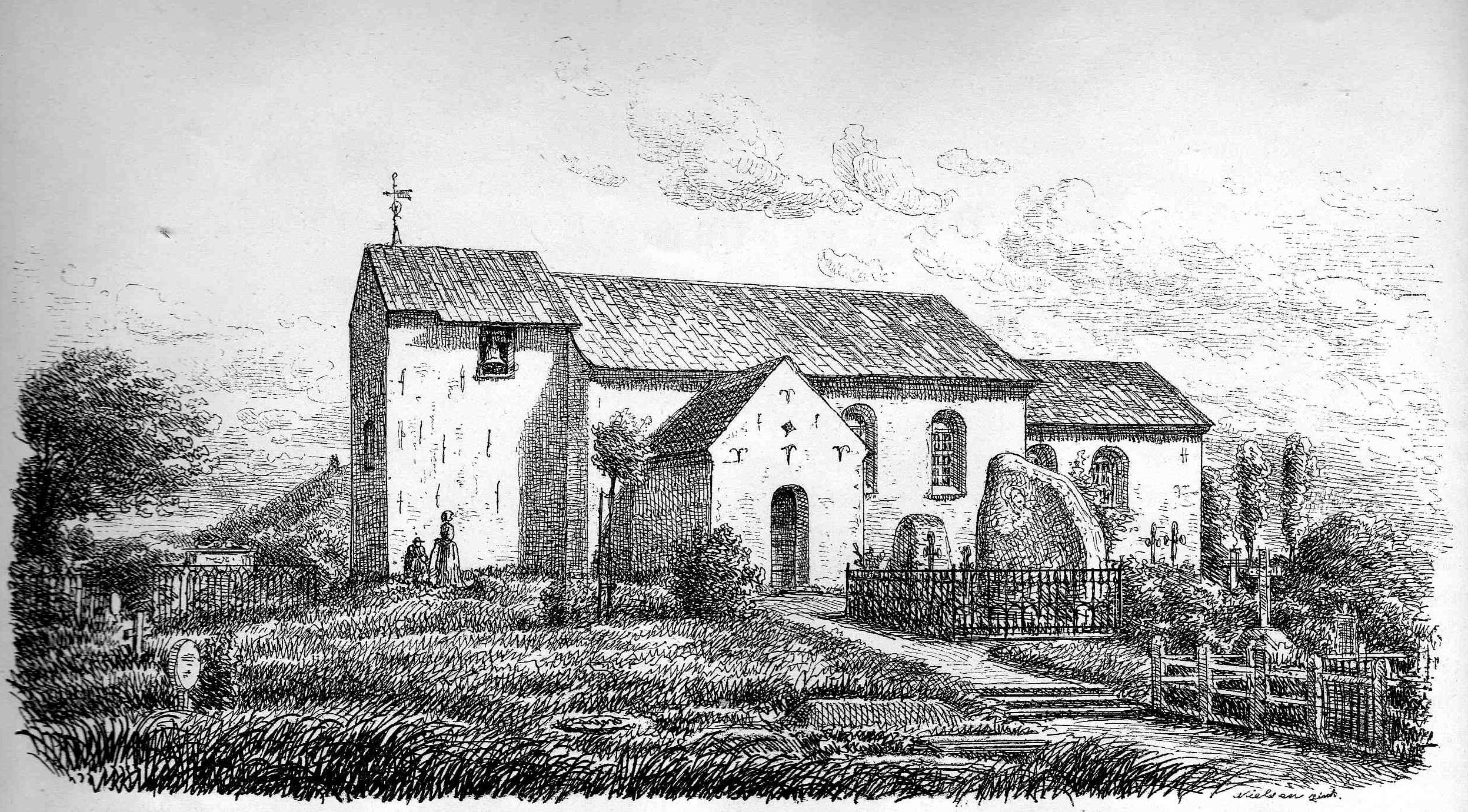 Jylland 05 Jellinge Kirke SV 1866