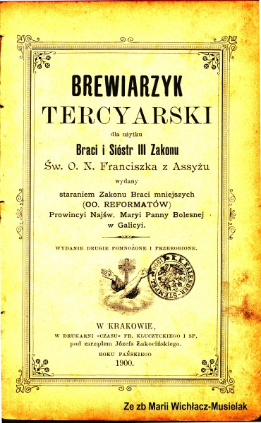 Brewiarzyk Tercyarski