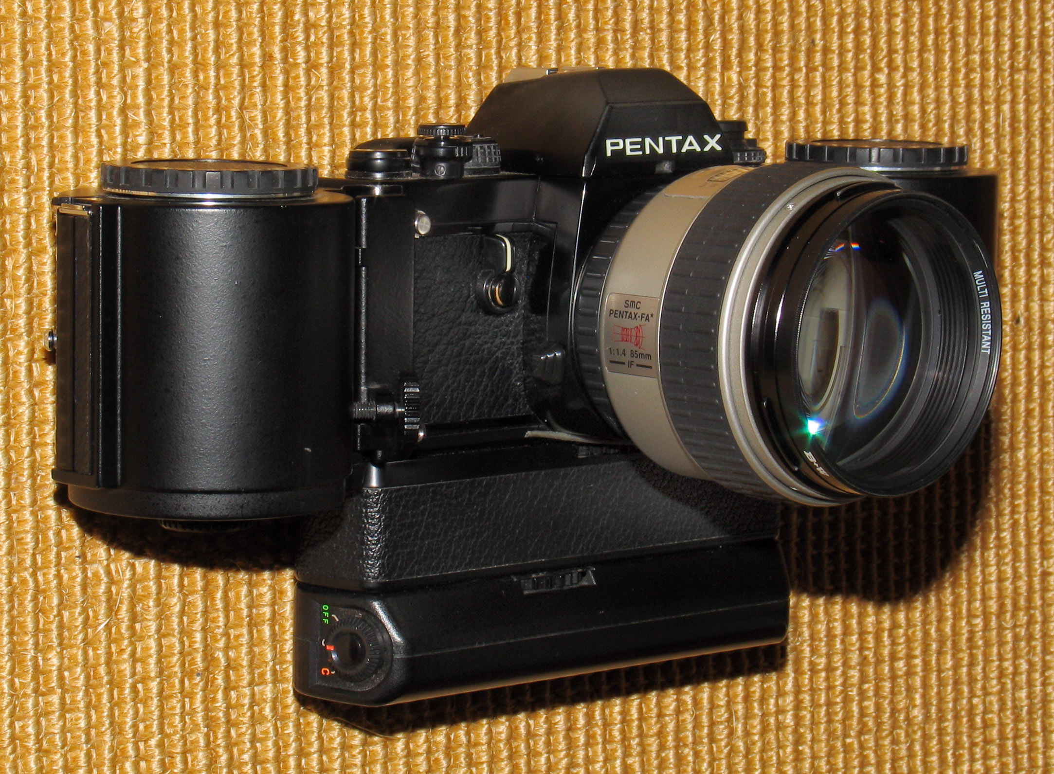 Pentax LX MD NiCd Langfilm 14 85mm