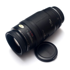 A Canon EF 70-210mm f/4.