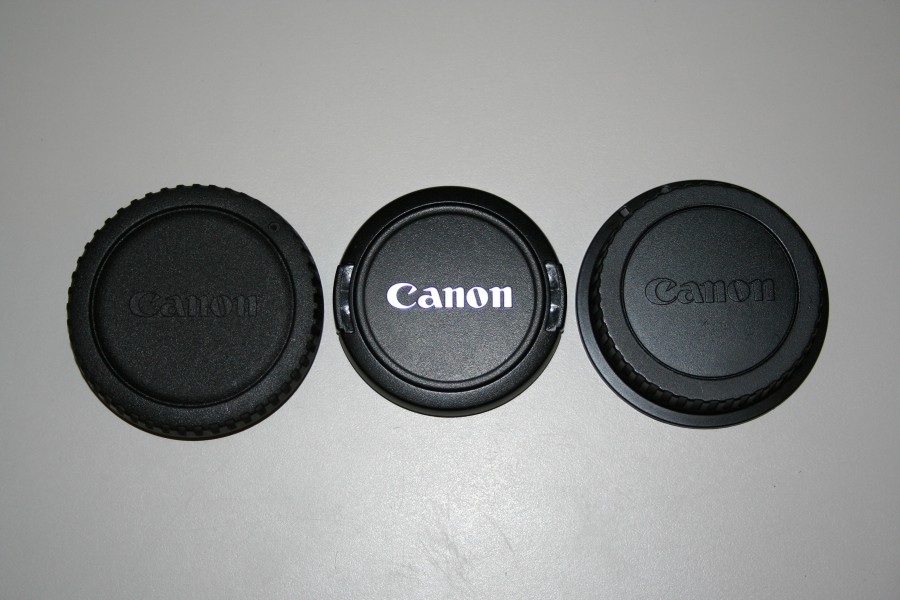 Canon EFS 18 to 55 m lense covers
