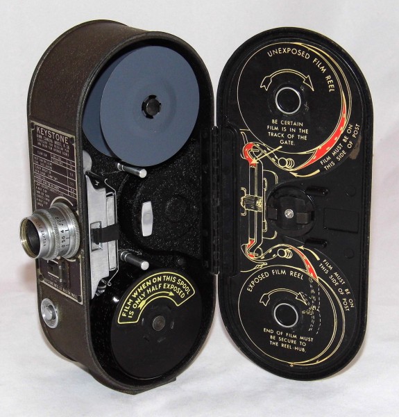 Vintage Keystone 8mm Home Movie Camera, Model K-36, Made In USA, Circa 1949 (23510335600)