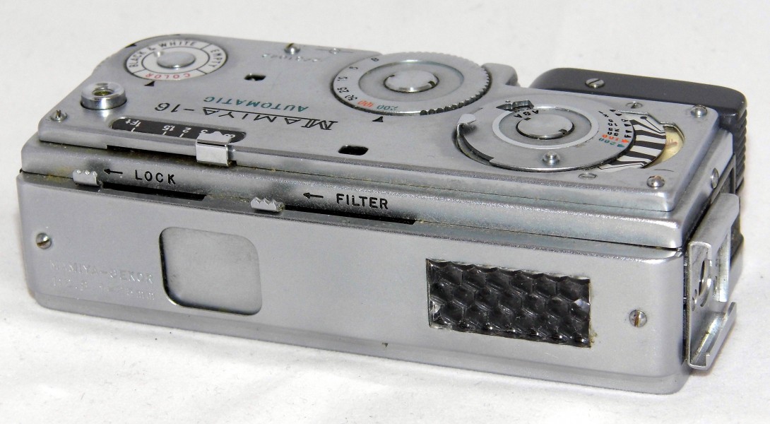 Vintage Mamiya 16 Automatic Spy-Type Film Camera, Made In Japan, A Subminiature Viewfinder Camera, Uses 16mm Film, Introduced In 1959 (16717350111)