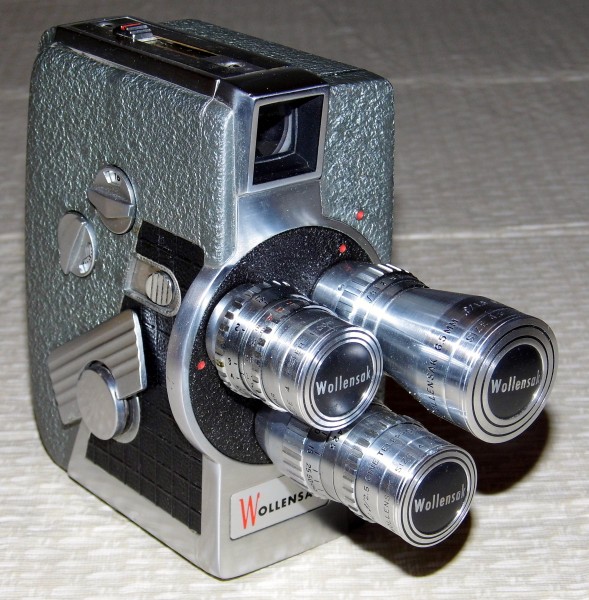 Vintage Wollensak 8mm Movie Camera, Model 53 (12103066903)