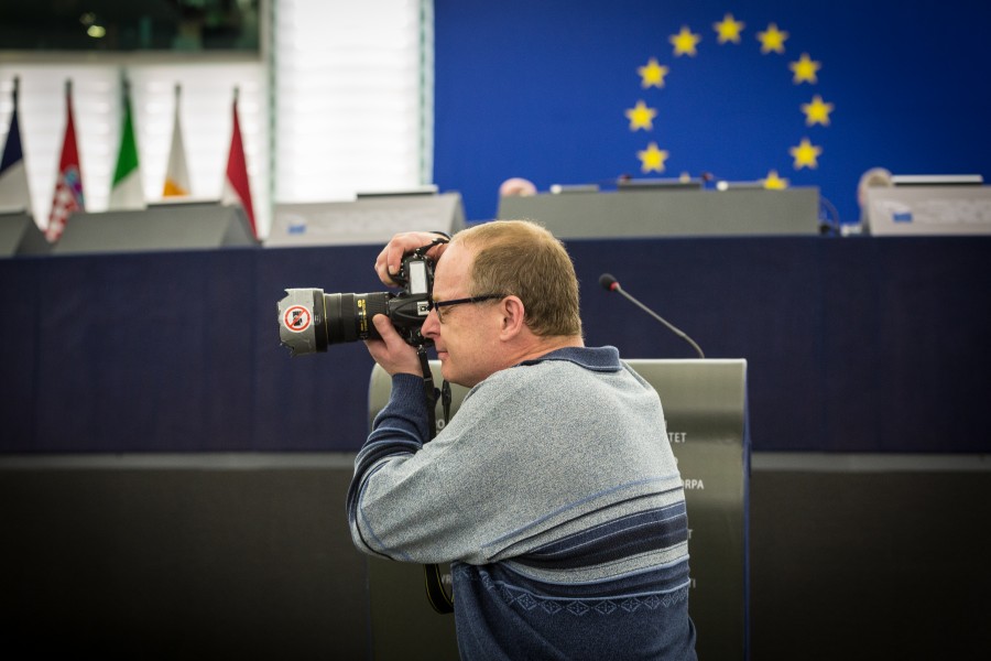 Wikipedians in European Parliament 2014 4 février 10