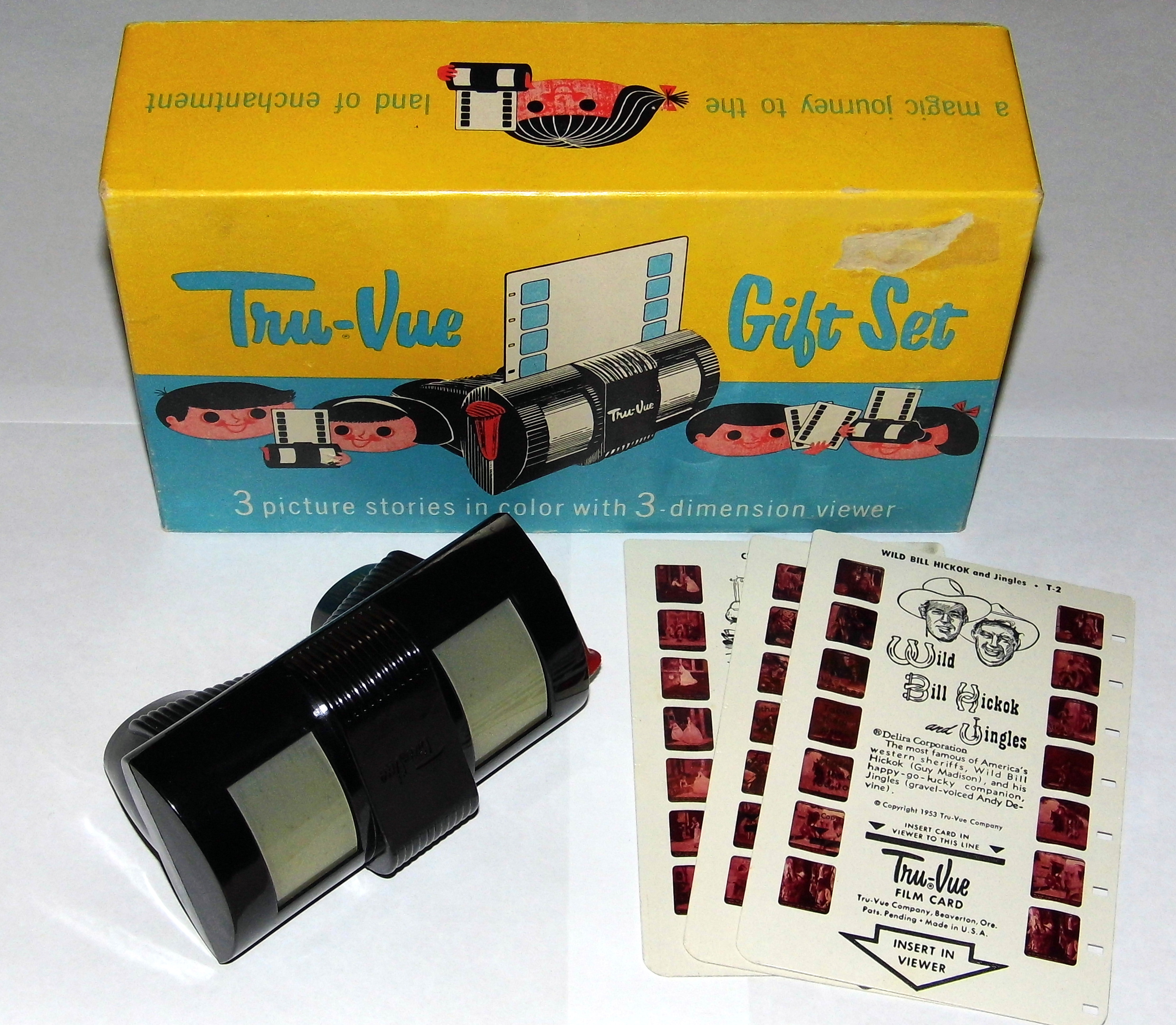 Tru-Vue Gift Set - box, viewer and film cards