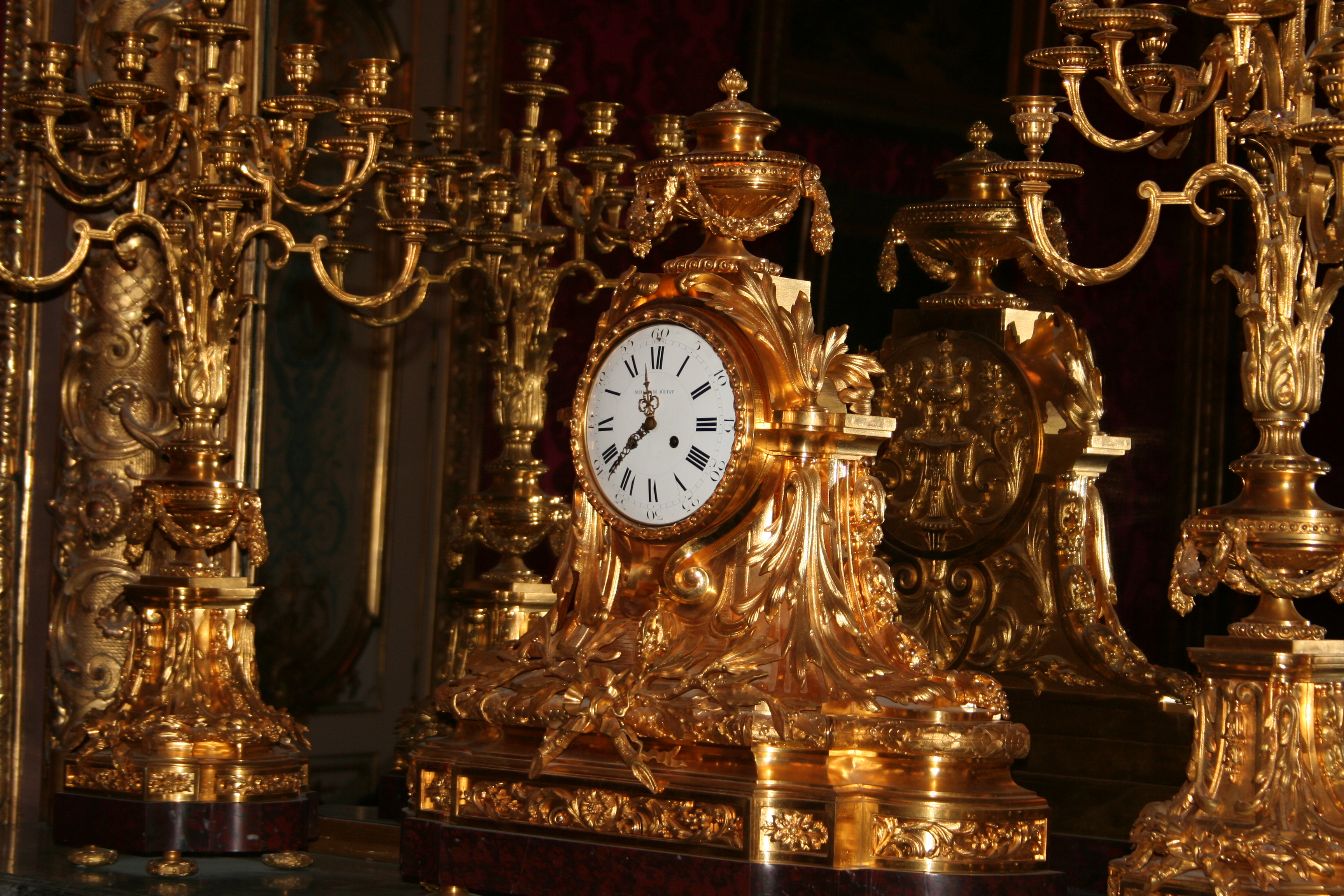 Horloge louvre napoleonIII