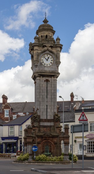 Exeter (Devon, UK), Clock Tower -- 2013 -- 1395