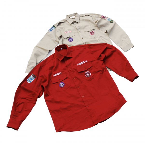 Austrian scout uniform current and old version