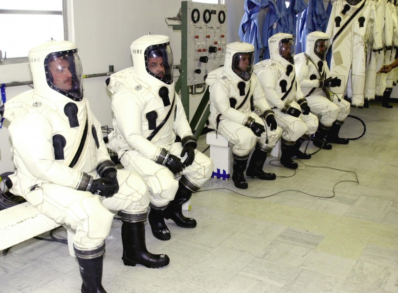 NASA SCAPE protective suits