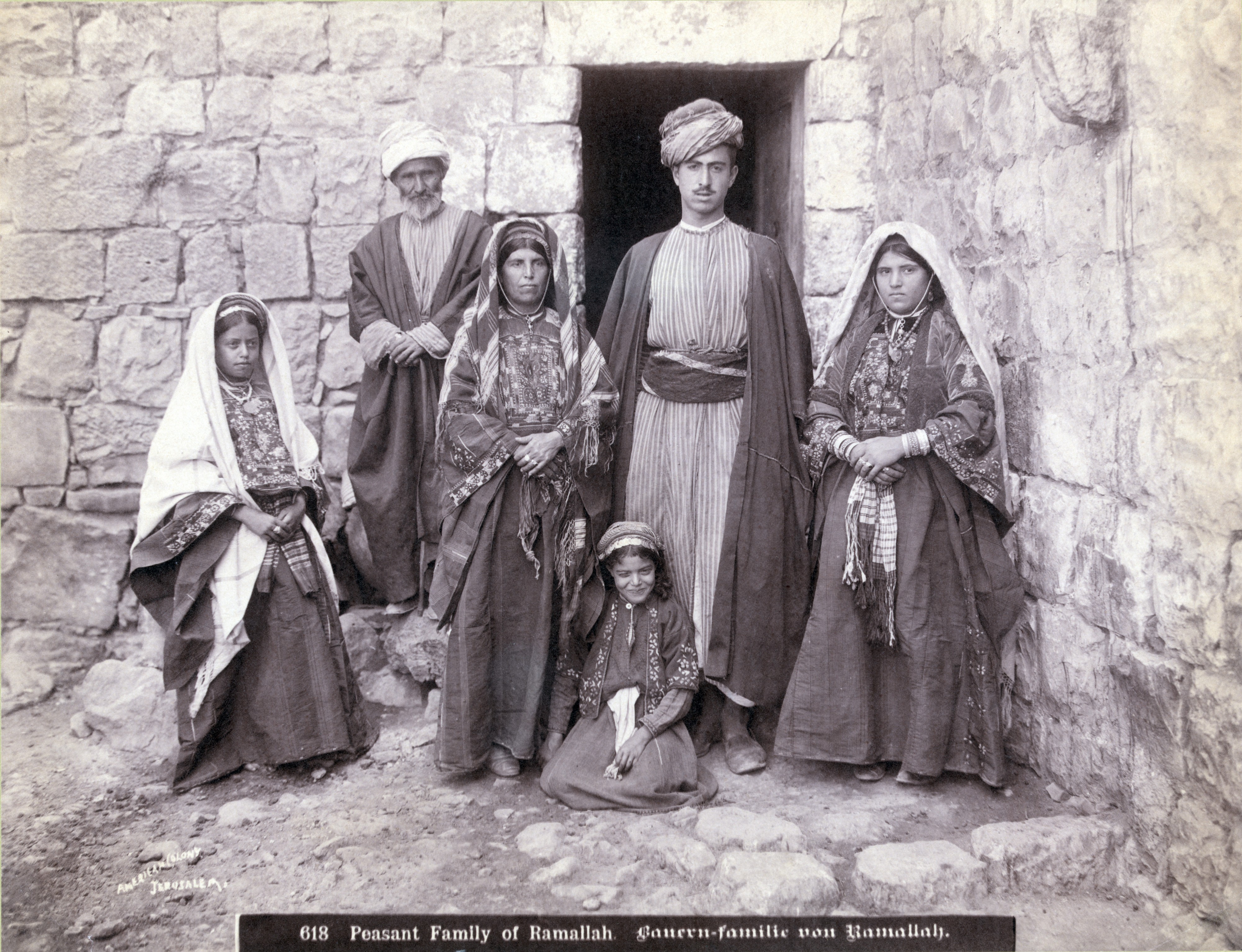 Peasant Family of Ramallah 1900-1910