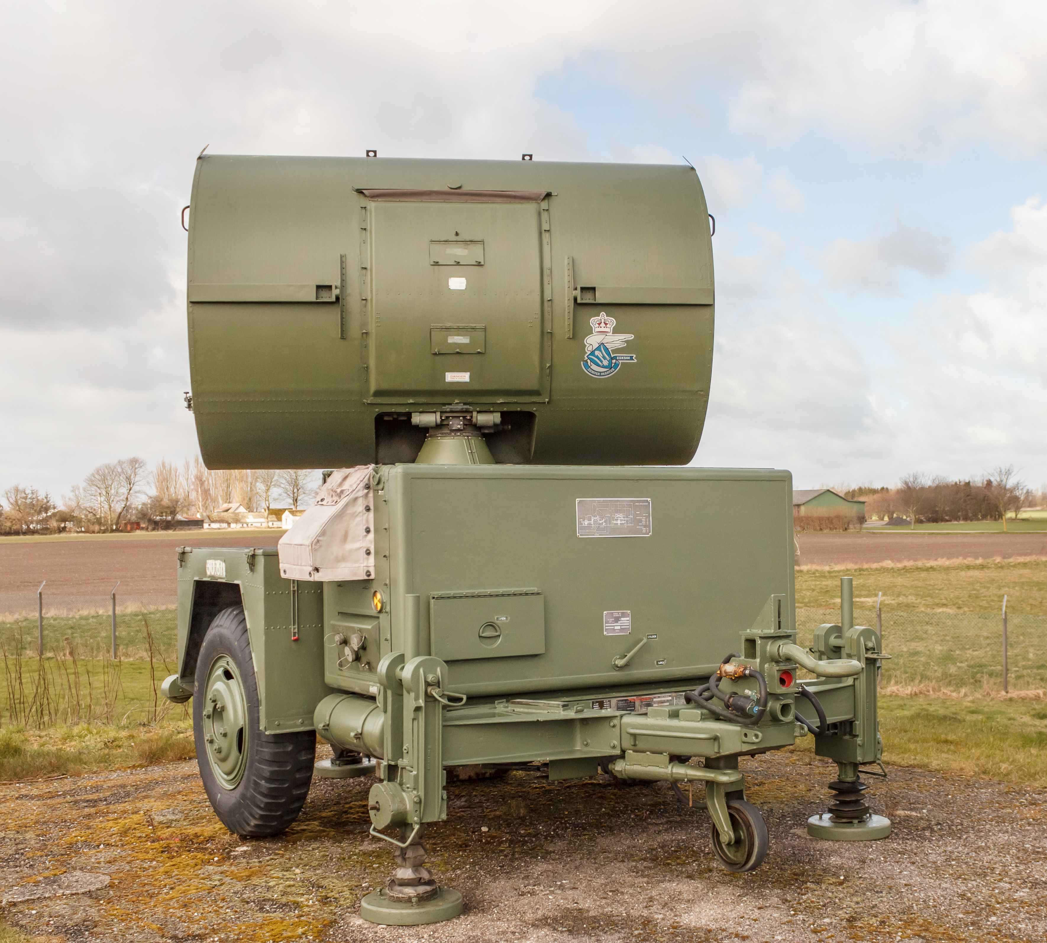 AN MPQ-55 HAWK Continuous Wave Acquisition Radar, Stevnsfort Cold War Museum, Denmark, 2015-04-01-4826