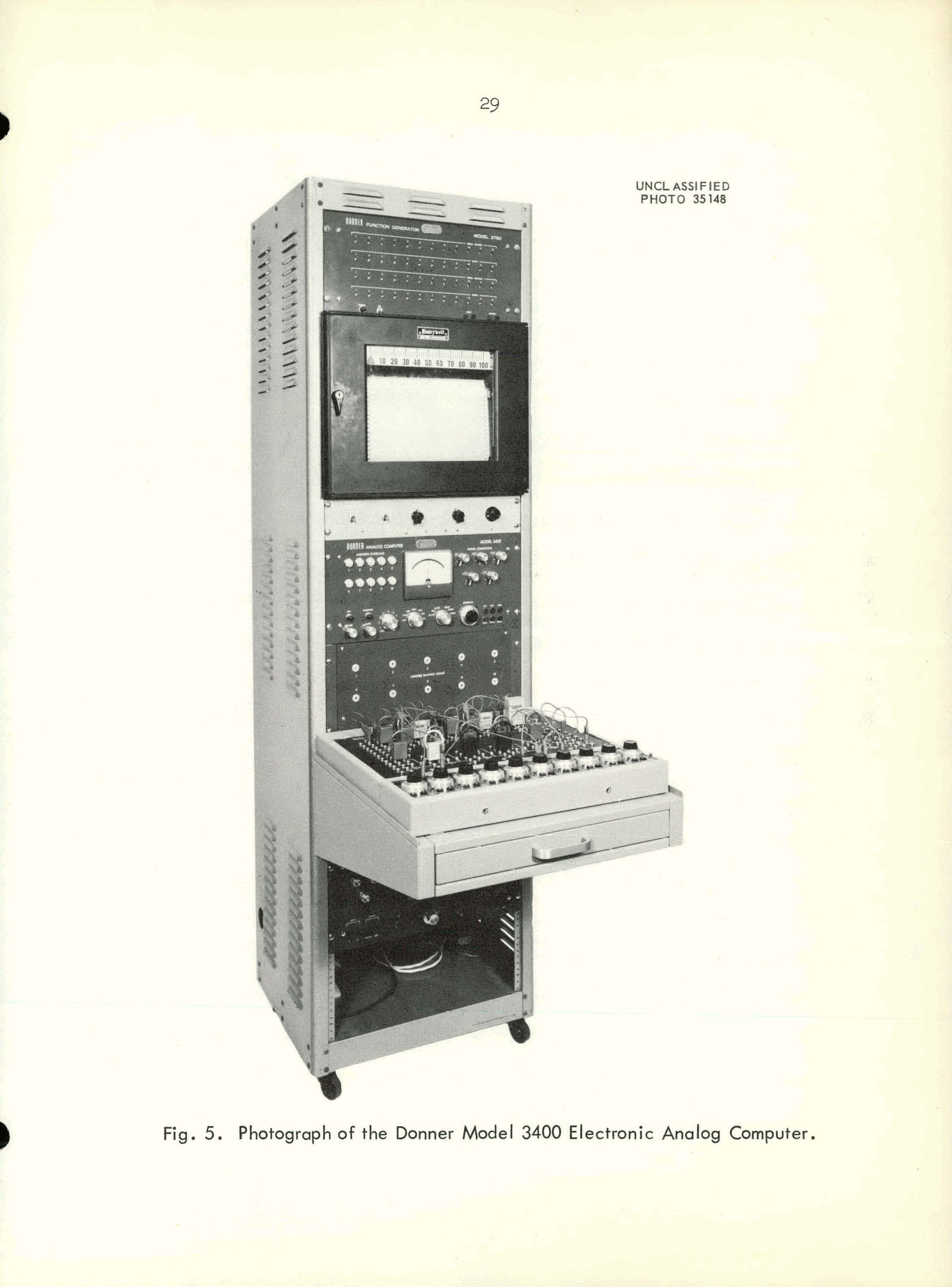 Donner model 3400 Analog Computer