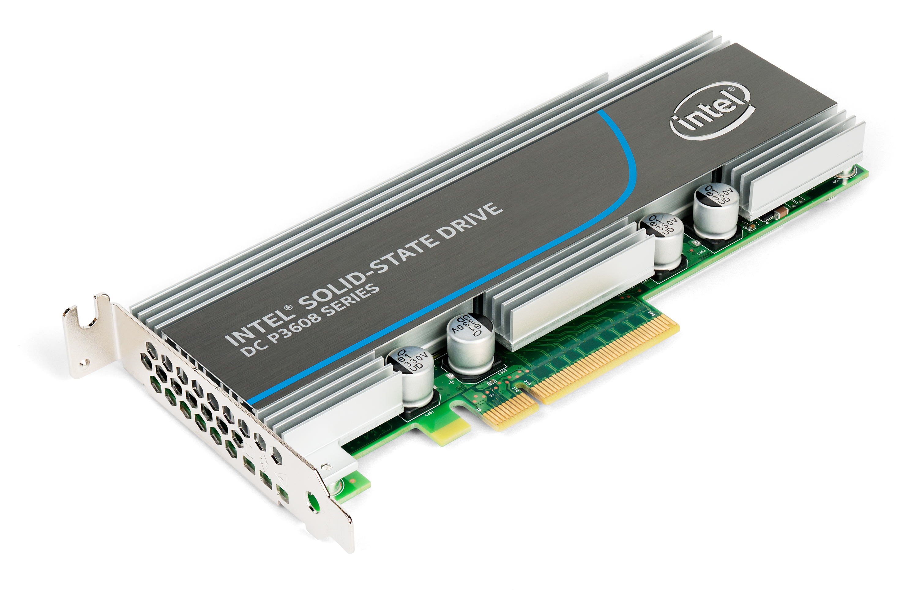 Intel P3608 NVMe flash SSD, PCI-E add-in card