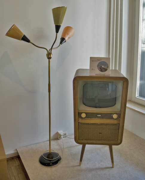 1950 - 60 Television and lamp (5980295871)