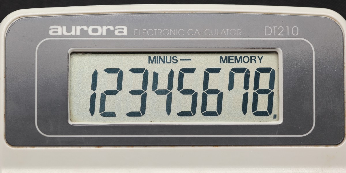 Aurora electronic calculator DT210 08