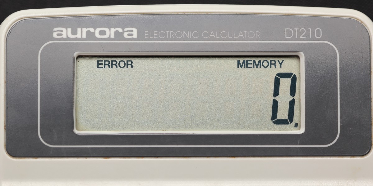 Aurora electronic calculator DT210 09