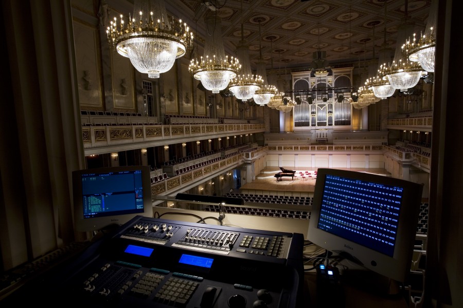 Berlin- Light control room at the main hall in the Konzerthaus - 4195
