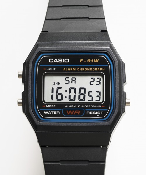 Casio F-91W digital watch
