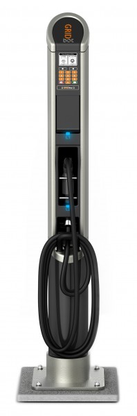 Electric Vehicle Charging Station (EVSE) with level-1 and level-2 charging (J1772)