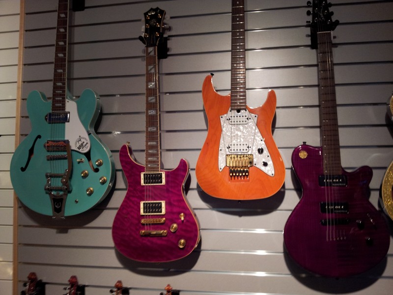 Pretty guitars, Museum of Making Music