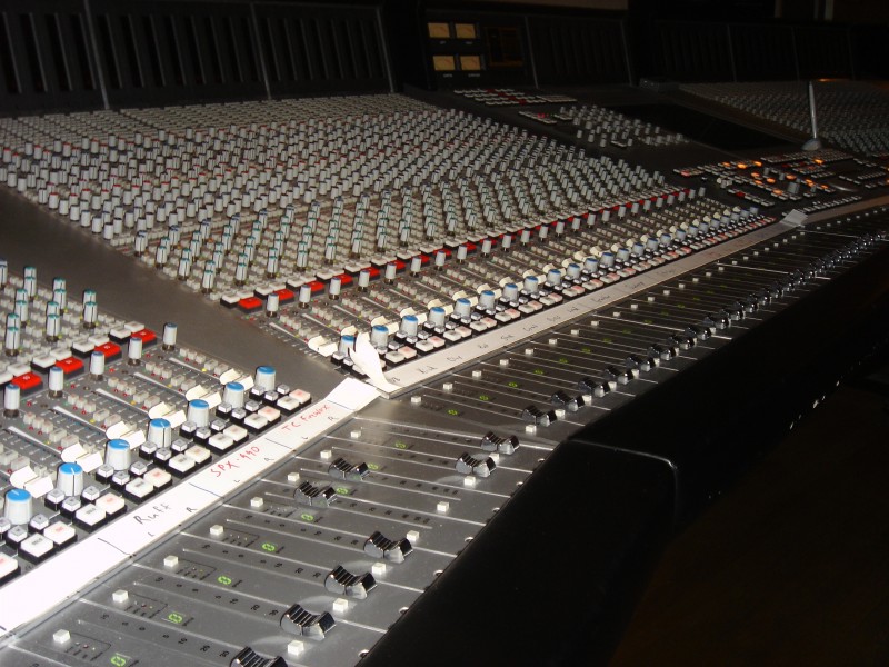 SSL 9000 J 96ch, left view, Studio 9000, PatchWerk Recording Studios, 2007