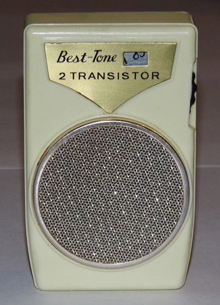 Vintage Best-Tone 2-Transistor Boy's Radio (No Model Number), Made in Japan (8441586100)