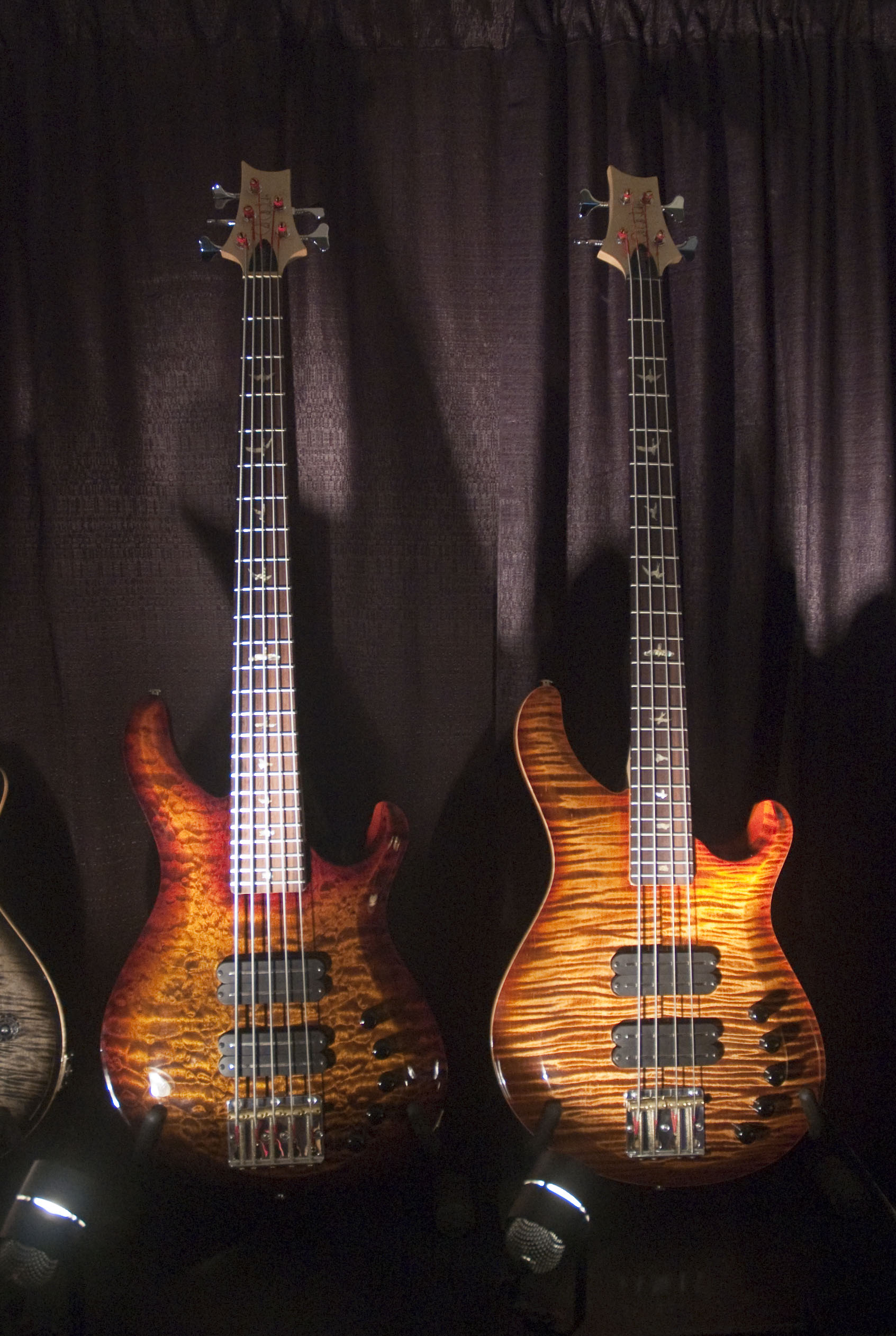 PRS Grainger 5 & 4 String Bass, NAMM 2013
