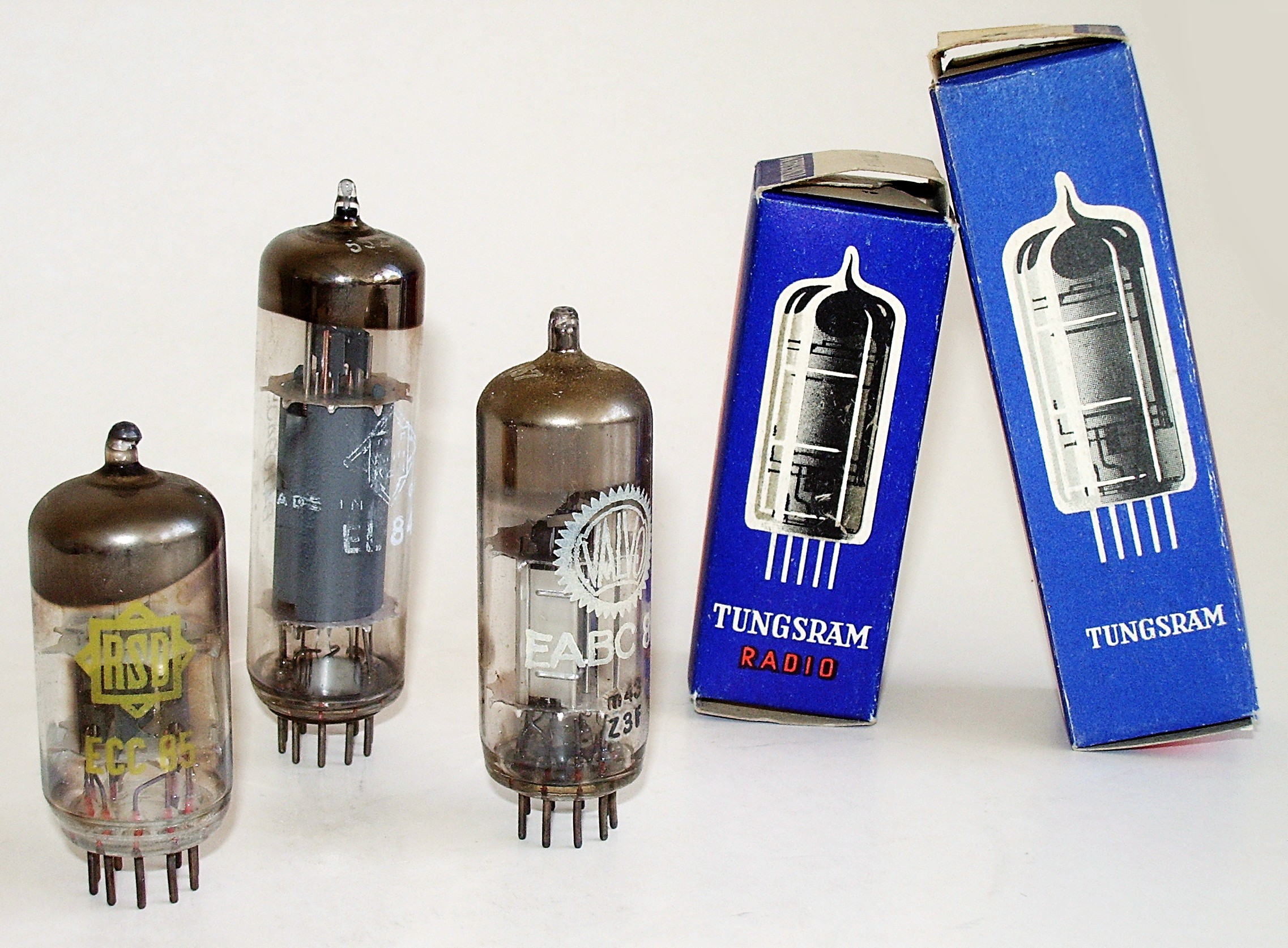 Radio vacuum tubes