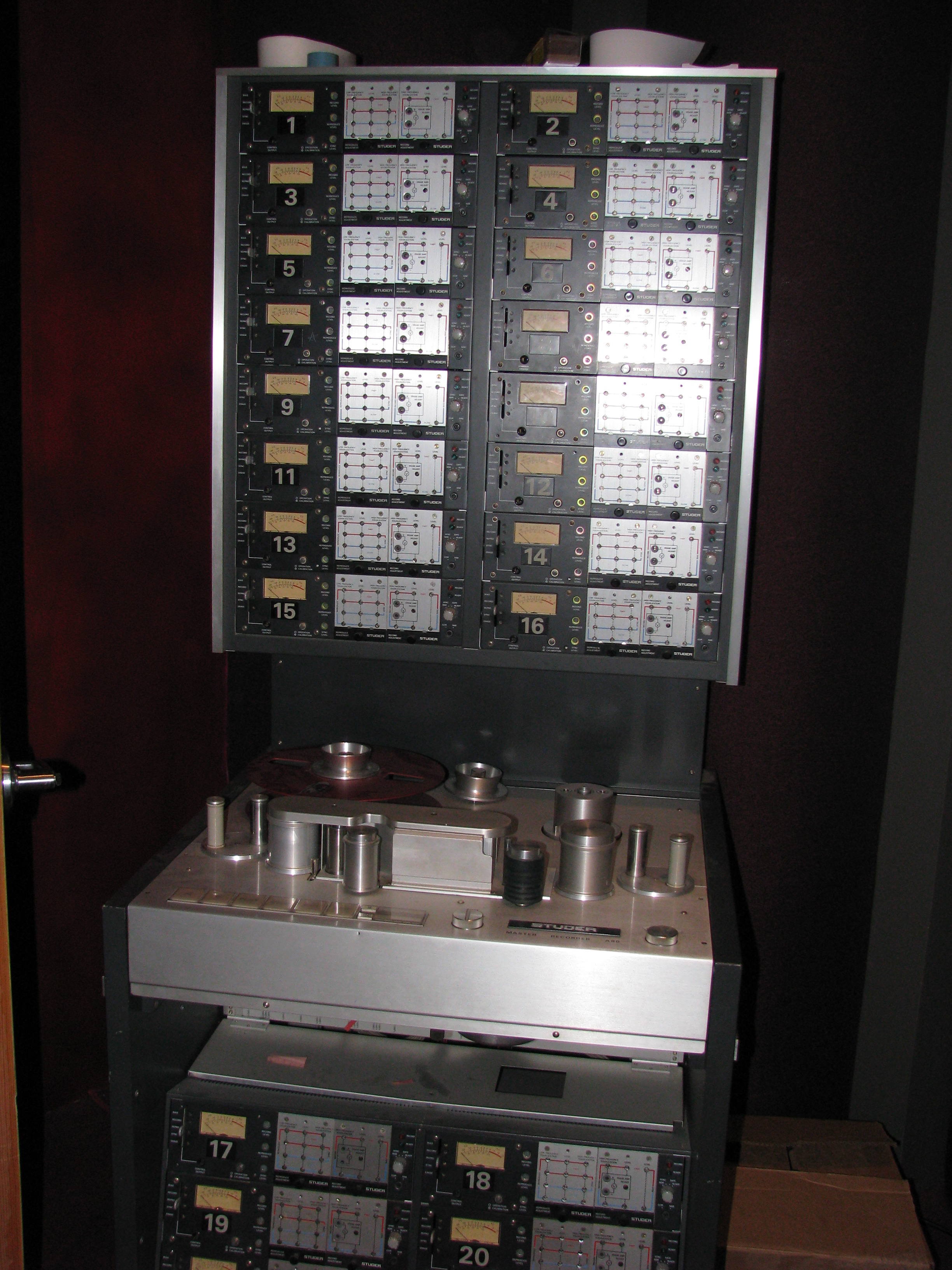 Studer A80 24-track recorder