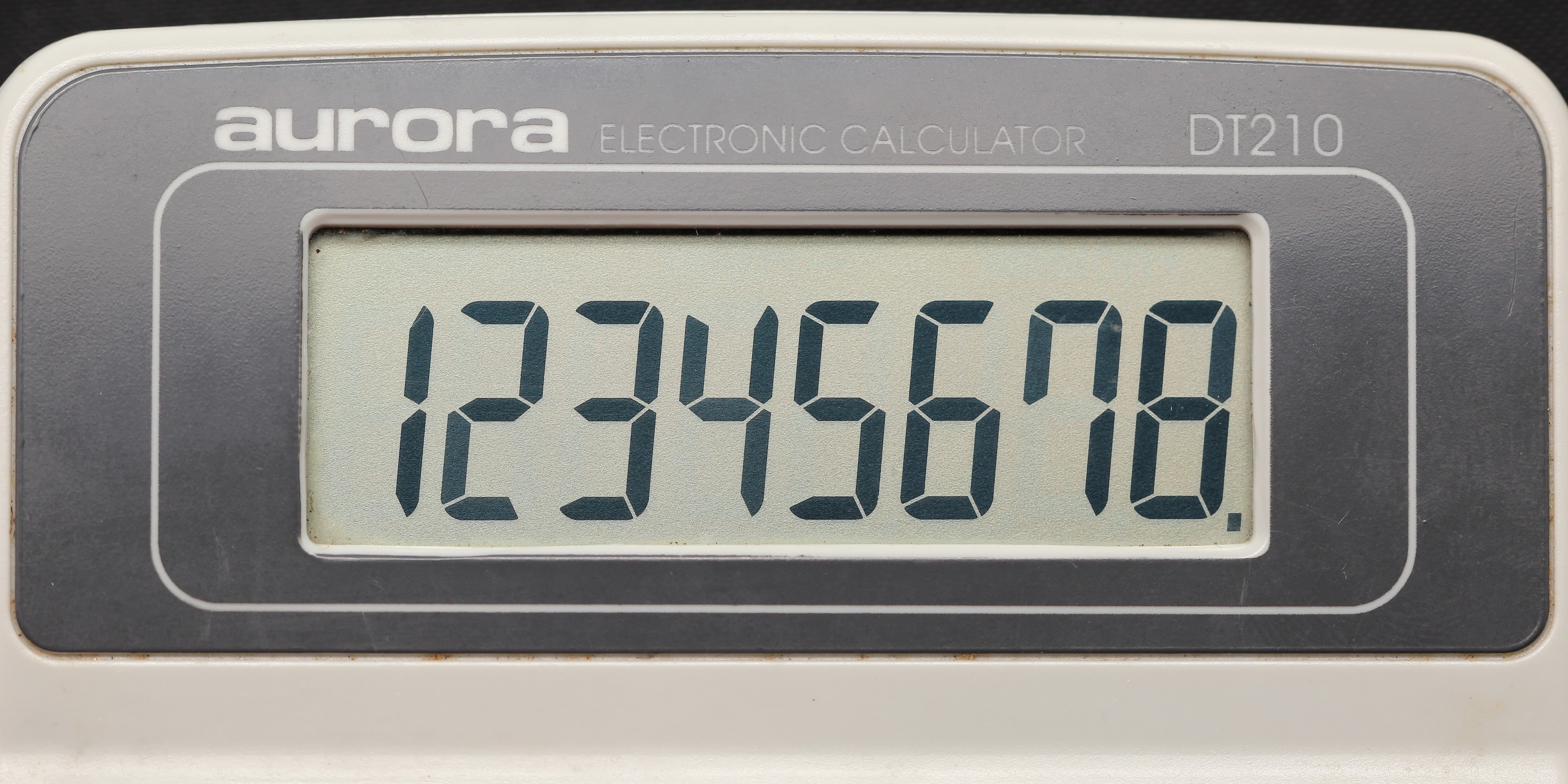 Aurora electronic calculator DT210 10