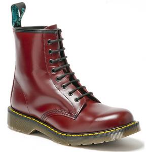 The Original 8 Eyelet Air Cushioned Oxblood Boot, Made in England by NPS (Norhtamptonshire Productive Society) shoes.