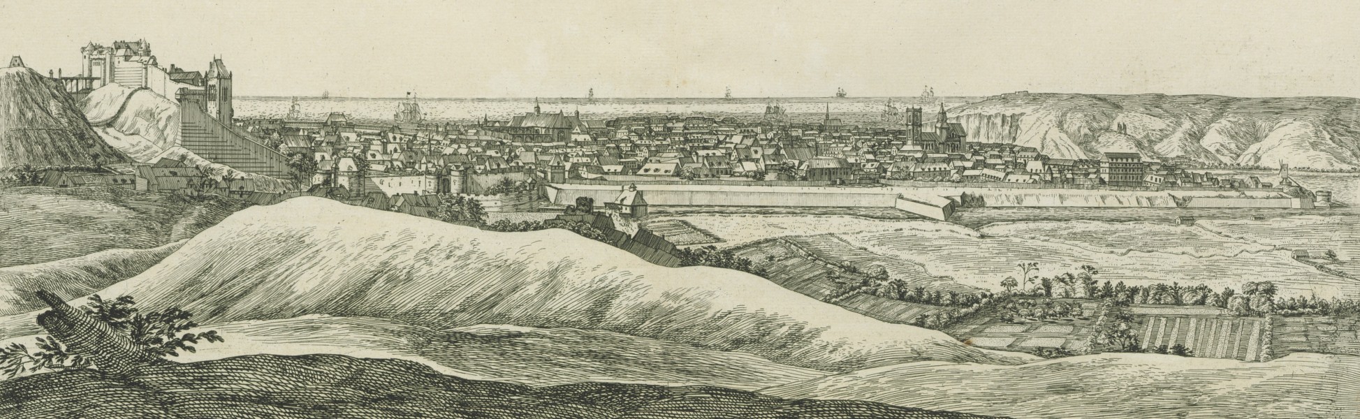 Ville de Dieppe 1650