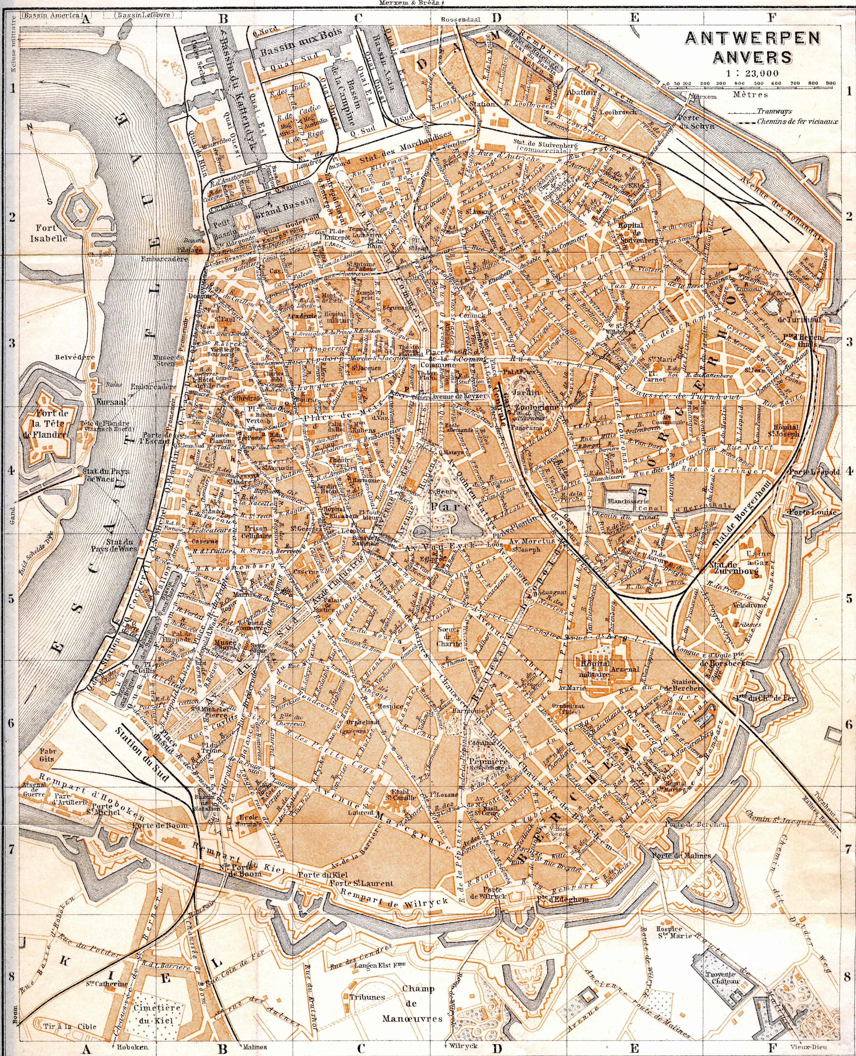 Baedeker Antwerpen 1905