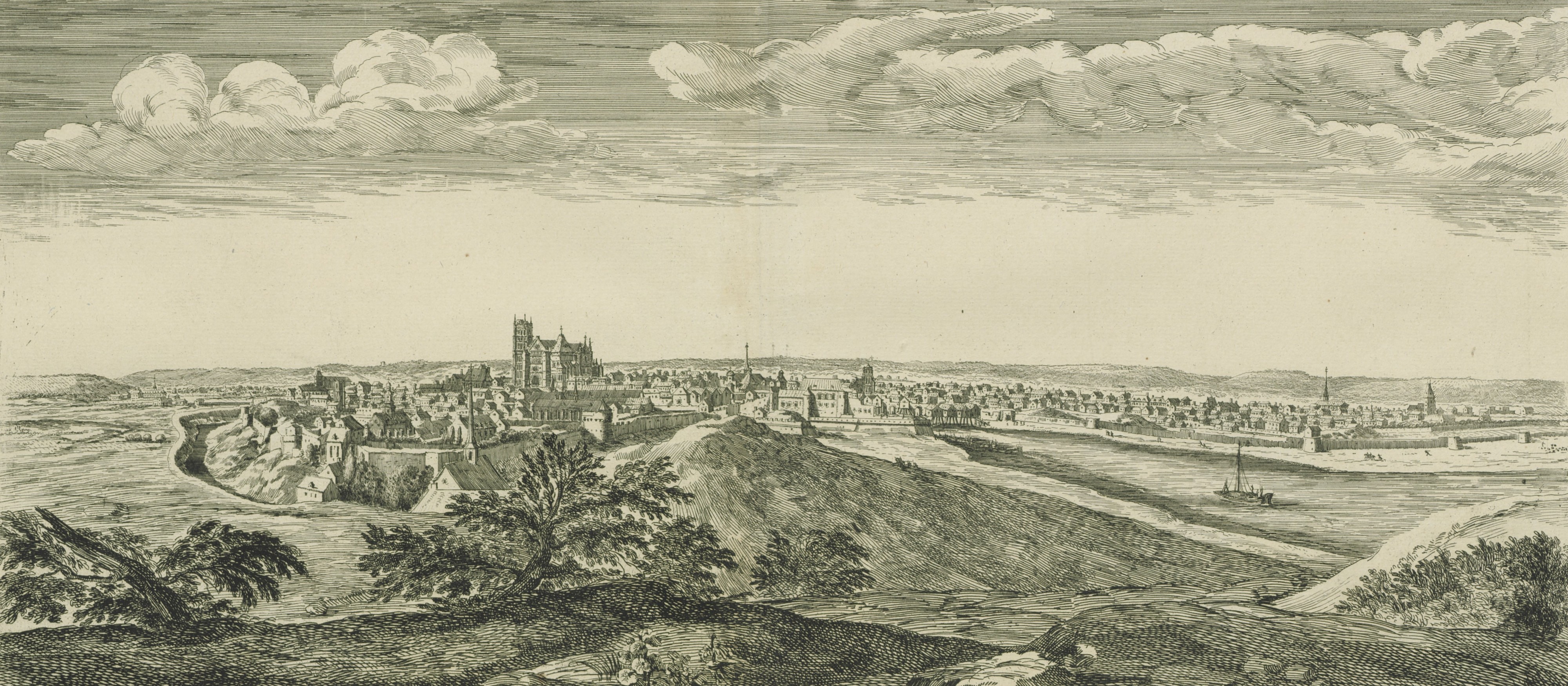 Ville de Meaux 1650