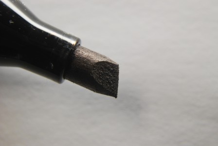 A permanent ink marker featuring a chisel tip. Part number 07051 from 