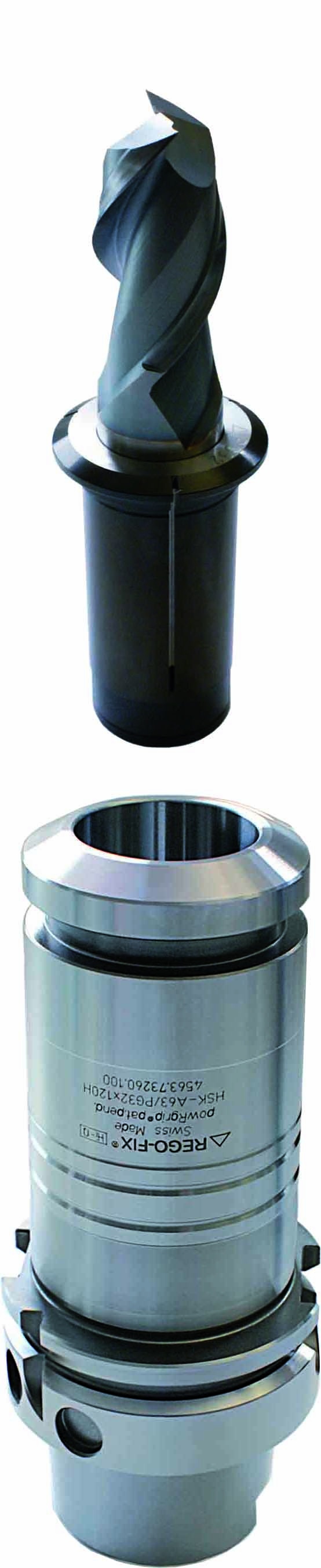 Hsk collet and cutter trans