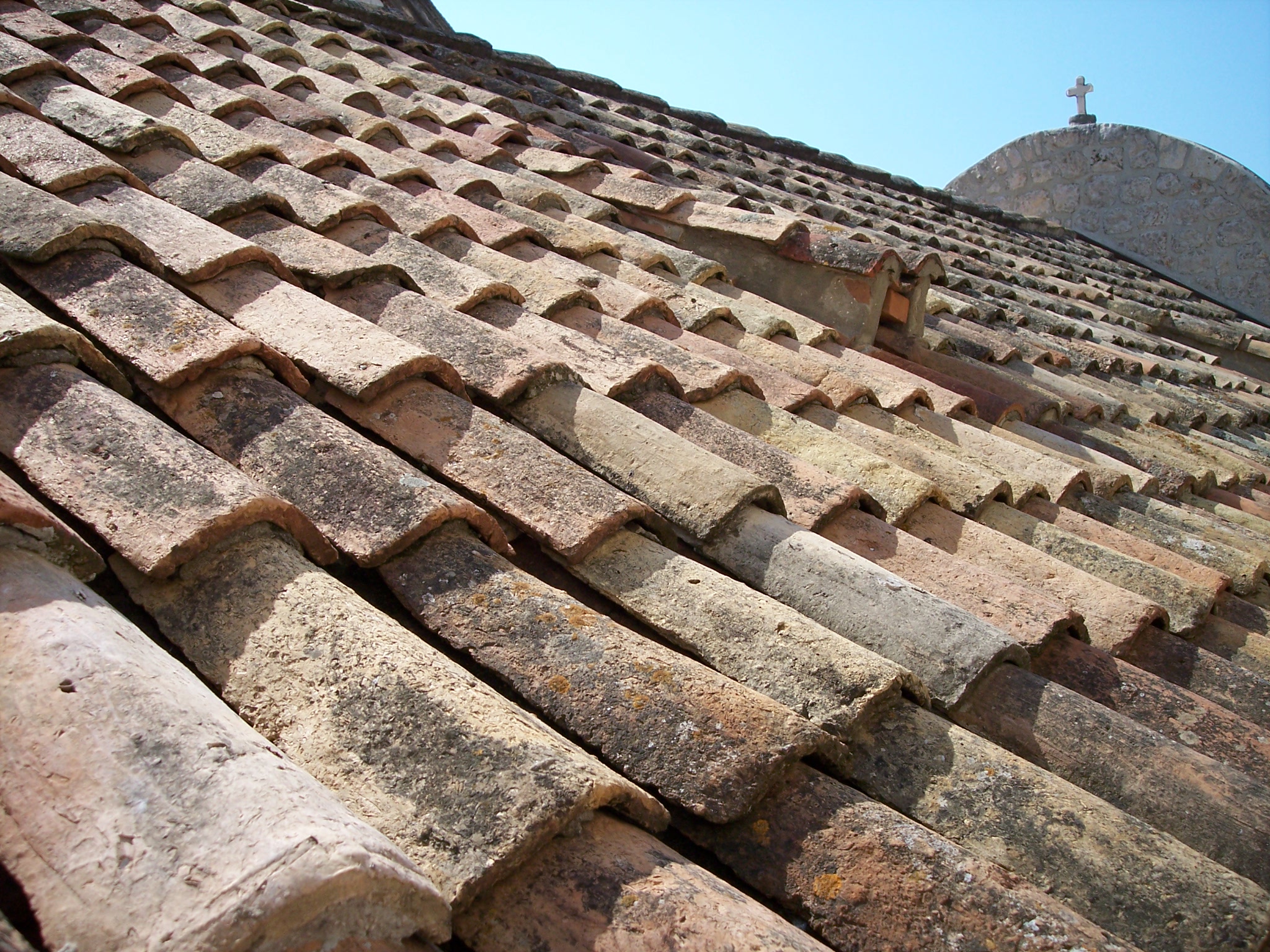 Tiled roof in Dubrovnik