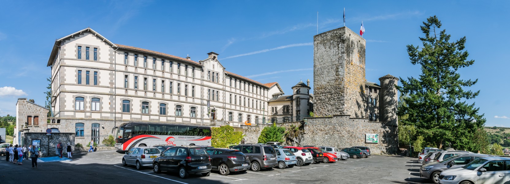 Museum of Volcanoes and Saint Stephen Castle in Aurillac