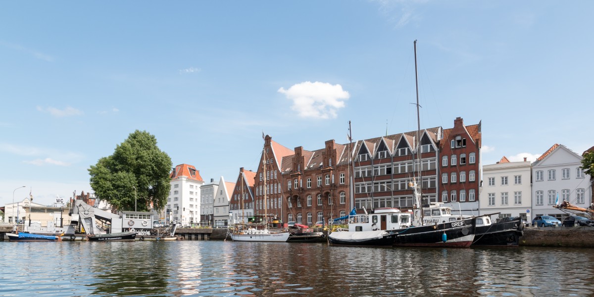 Lübeck, An der Untertrave, Ufer -- 2017 -- 0264