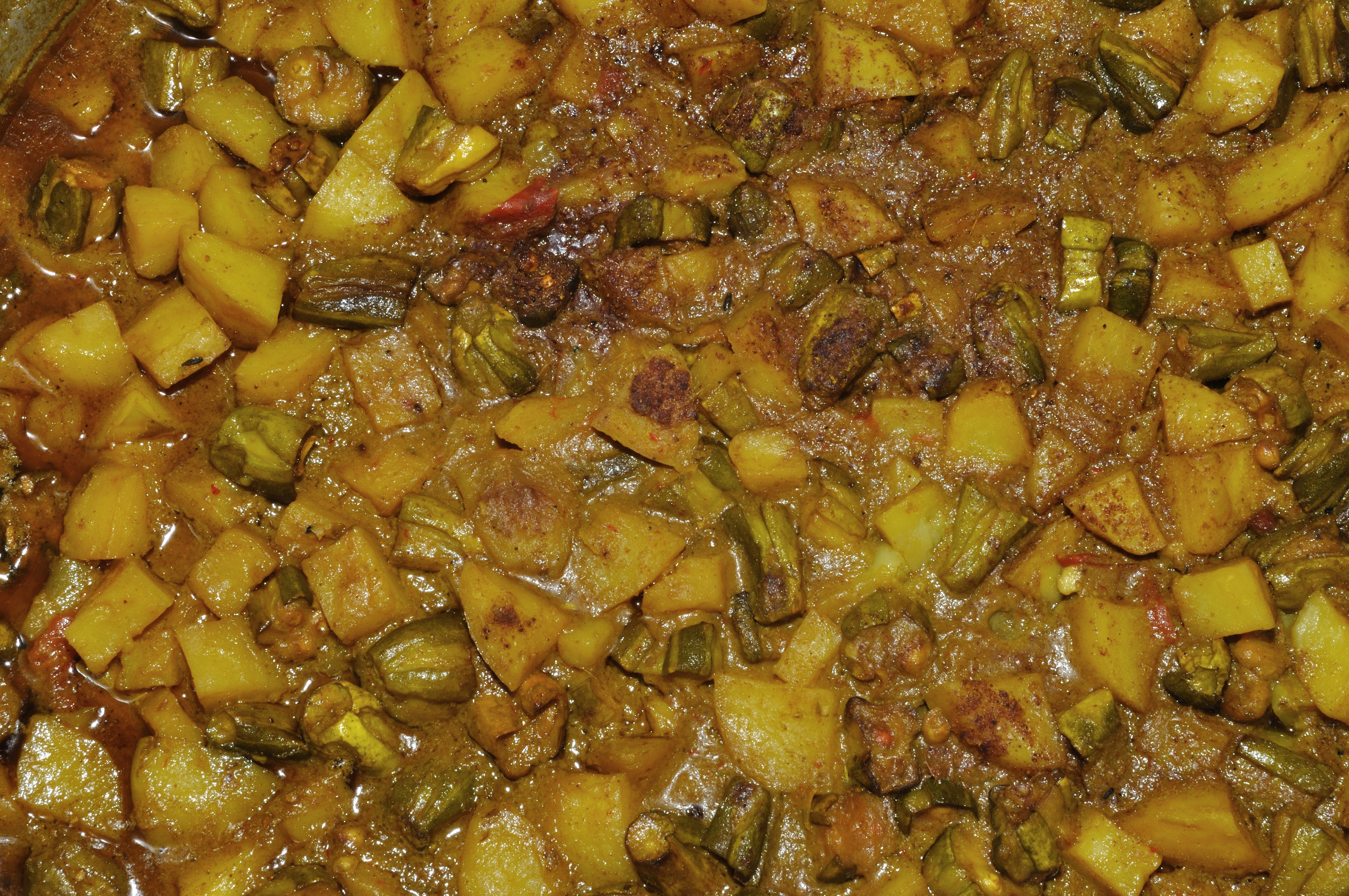 Pointed Gourd & Potato Curry - Kolkata 2011-04-02 2196