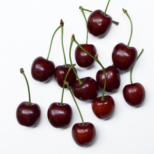 Ripe Cherry fruit (Prunus avium) in Hungary