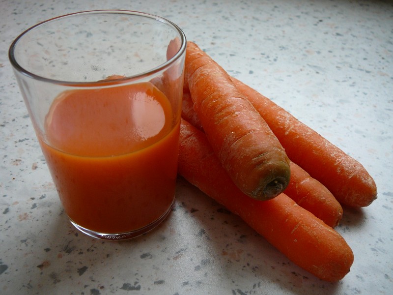 GlassOfJuice and carrots