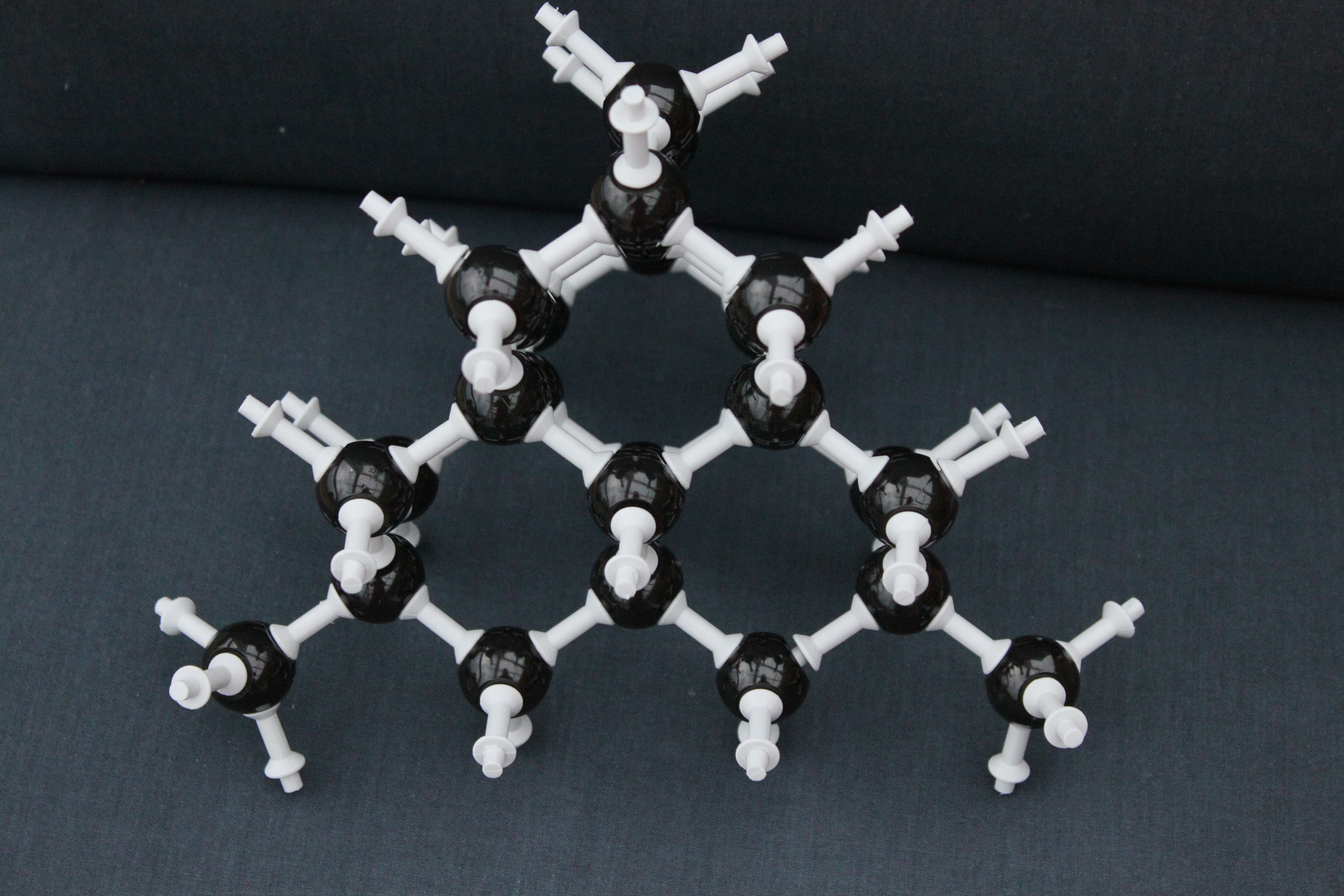 Diamantstruktur Molekülbaukasten 20