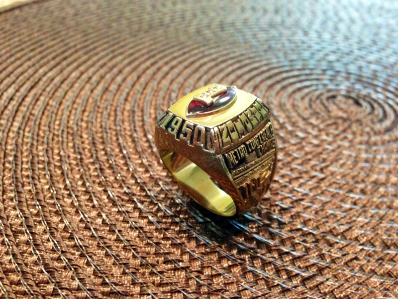 1950 LBCC National Championship Ring