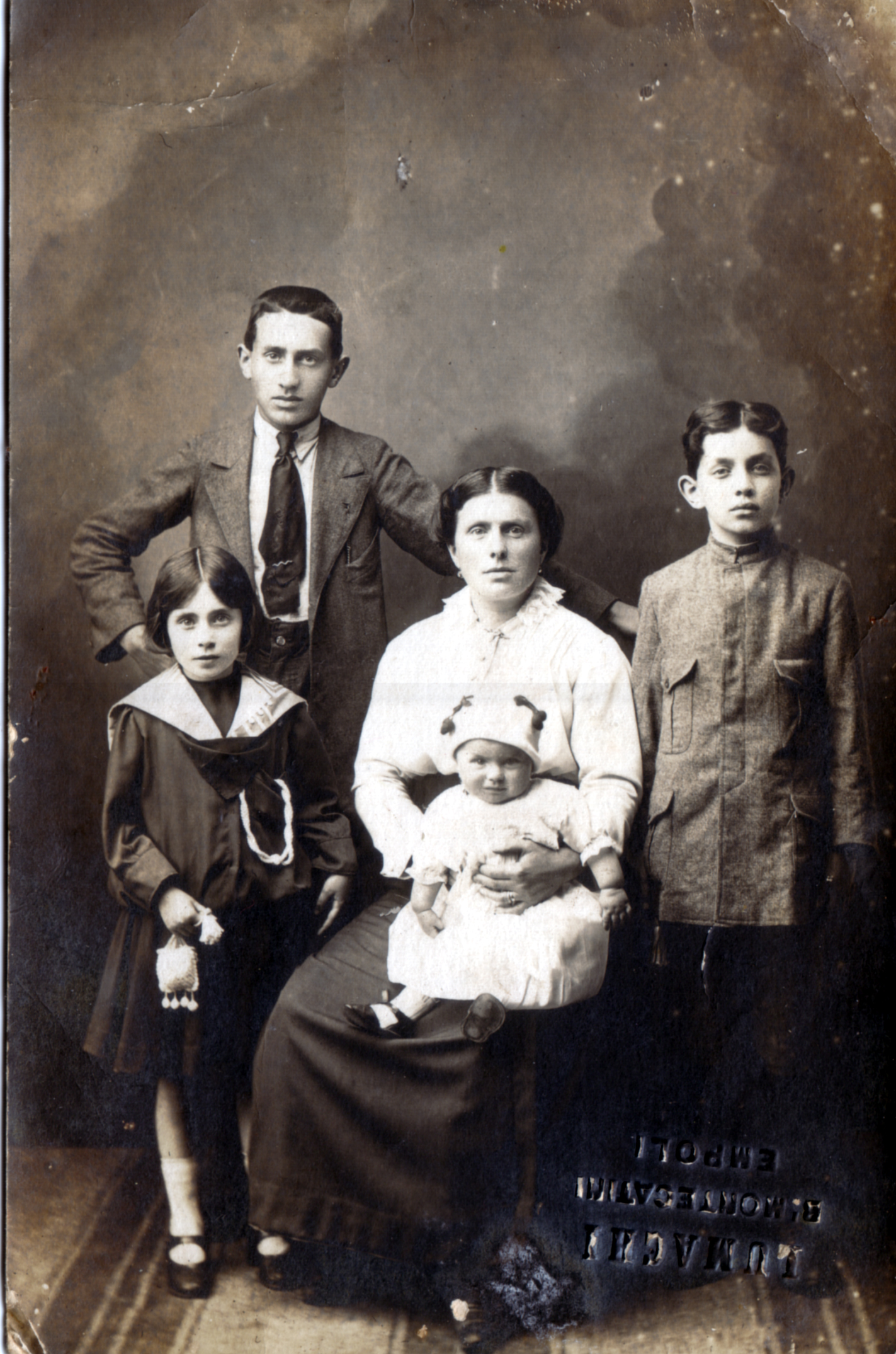 Palagini Family on 1916 or 1917