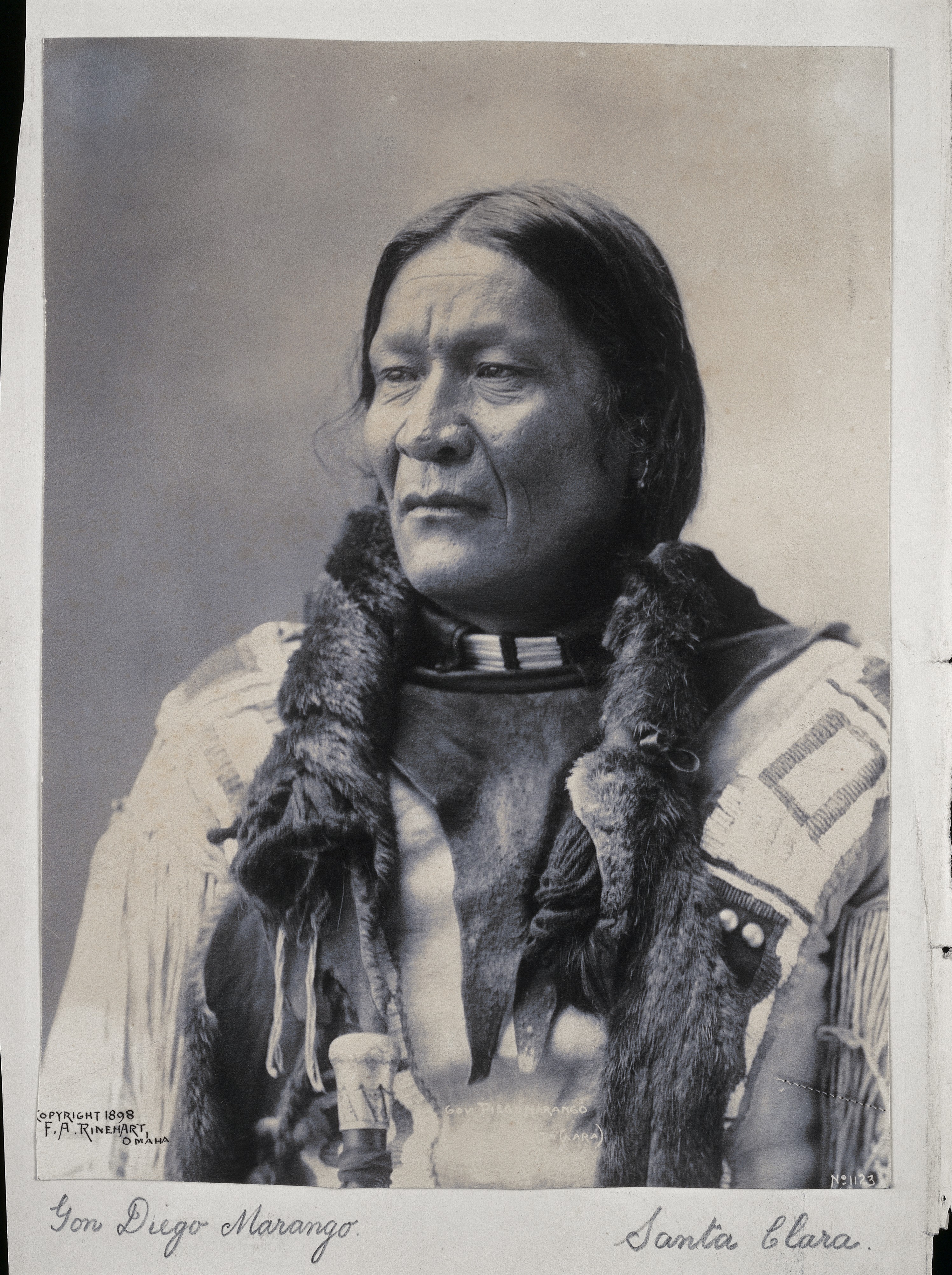 Portrait of Governor Diego Naranjo, a Pueblo Indian, c 1898 Wellcome L0036037